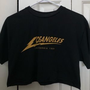 Brandy Melville Los Angeles Crop Top 🖤